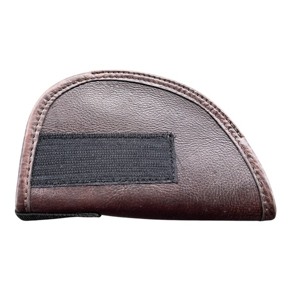 Nocona Conceal Carry Women’s Bag AspenTote Spotted Foil Calf Hair Leopard Strap - Picture 7 of 14